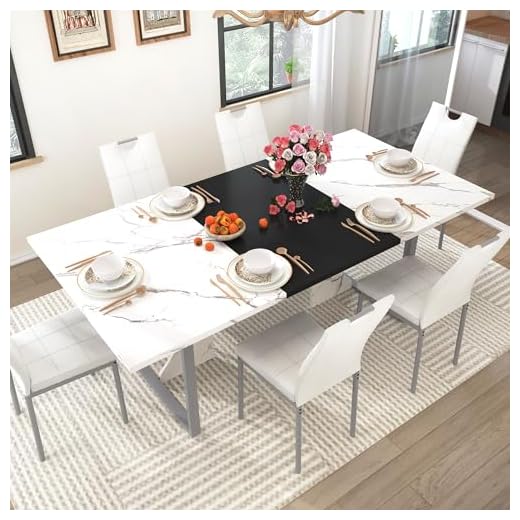 Stylish 7PCS Dining Table Set