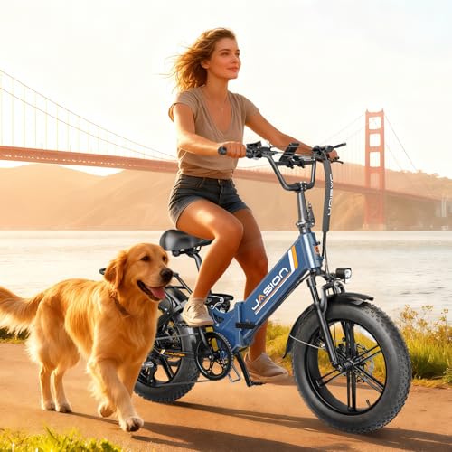 Image of Jasion X Hunter PRO /ST Electric Bike for Adults,1800 /1400W Peak 20''Fat Tire Foldable E Bikes,Folding Ebike Up to 80 /70 Miles Range 30 MPH,720 /624WH Removable Battery,Certified by UL2849