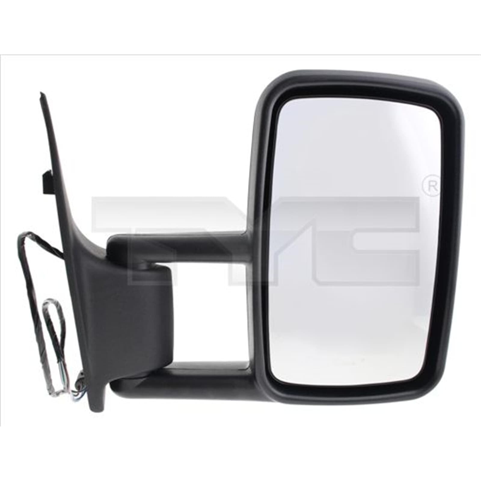 Miroir de porte droite chauffant électrique compatible avec Sprinter jusqu'à l'année de fabrication 06