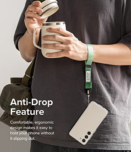 Image of Ringke Hand Strap [Anti Theft & Drop] Multipurpose Adjustable Wrist Lanyard with Easy Release Buckle for iPhone /Galaxy /Pixel Phone Cases, Cameras, etc