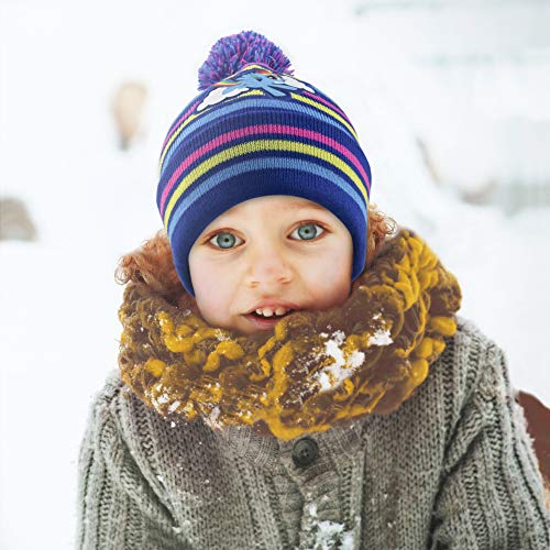 Hasbro girls Winter Hat, Kids Gloves and Scarf, My Little Pony Baby Beanie for Ages 4-72