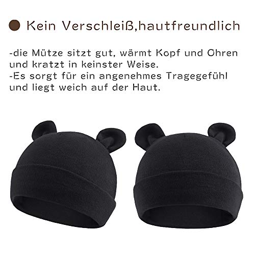 Pesaat Babymuts pasgeborenen meisjes muts baby jongens beanie katoen voor 0-6 maanden baby's unisex eerste muts… - Image 6