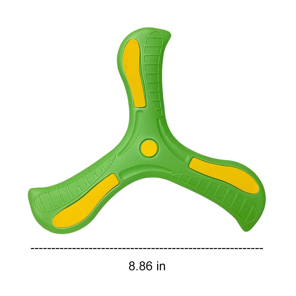 Kiuiom Boomerang,Boomerang per Bambini,Giocattoli da Lancio,Boomerang A Tre Ali,Gioco di Lancio per Bambini,per Stimolare L'interesse dei Bambini per Il Gioco