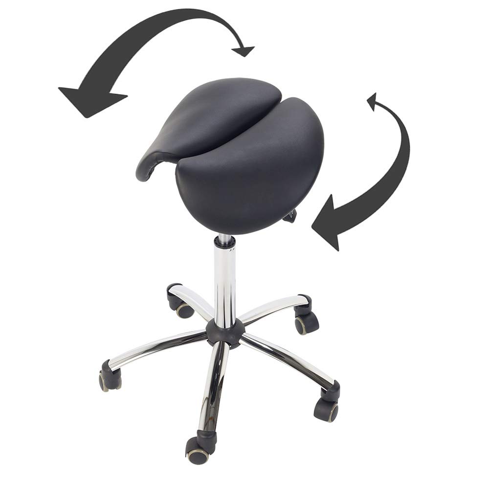 Teqler Sattelhocker schwarz