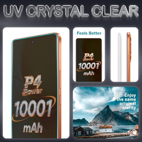 Image of ArmourPro 2 Pack Matte UV Tempered Glass for Realme P4 Power, 16 Pro Plus, Realme 15 and Realme 15 Pro 5G, Premium Curved Screen Protector with Anti-Glare Finish, Edge-to-Edge Coverage, Fingerprint Friendly and Case Friendly