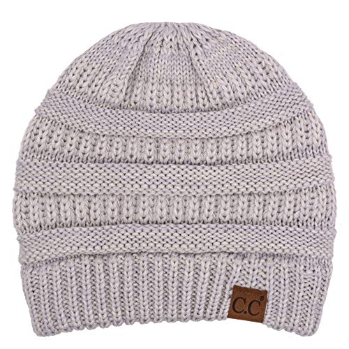 Image of C.C Exclusives Cable Knit Beanie - Thick, Soft & Warm Chunky Beanie Hats (HAT-20A)(HAT-30)(HAT-730) (YJ-816) (HAT-80)