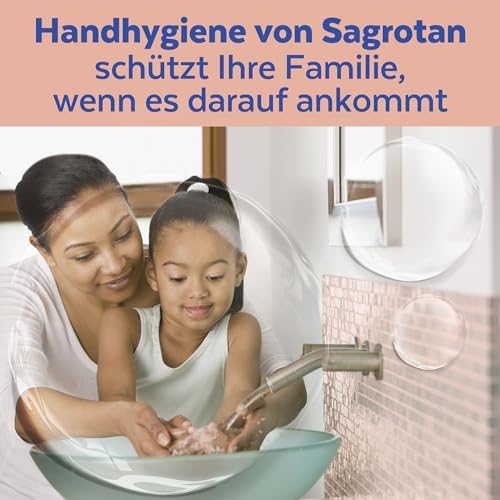 Sagrotan Kids No-Touch Nachfüller Kamille – Für den automatischen Seifenspender – 5 x 250 ml Handseife