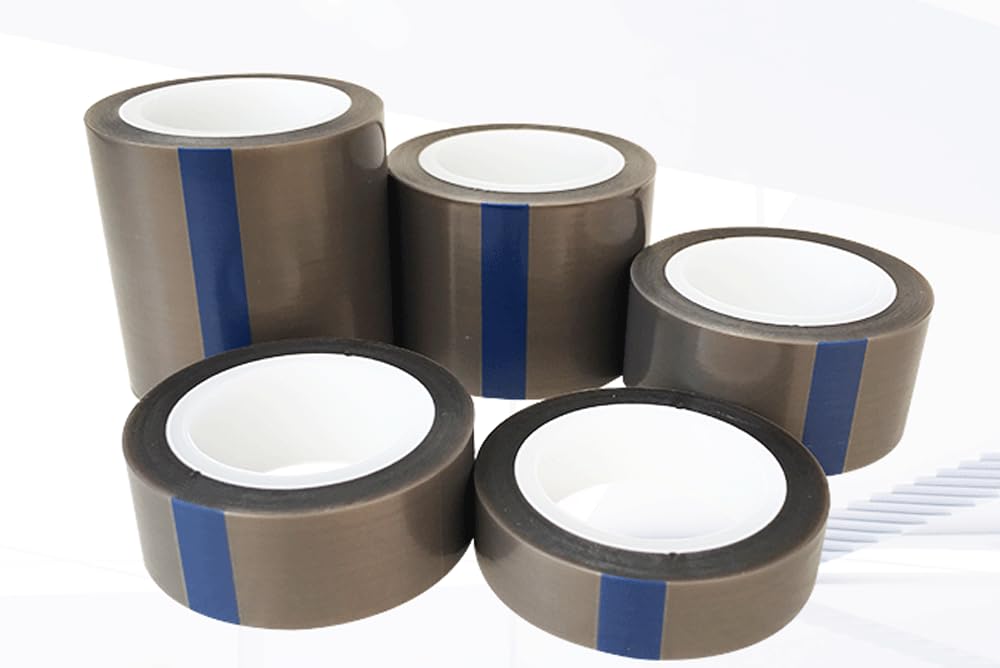 1 Stück 903UL PEFT-Bandrolle – hitze- und kältebeständiges PTFE-Dichtungsband for elektrische und optoelektronische Anwendungen, 10 m Länge,(0.18mmx50mm)