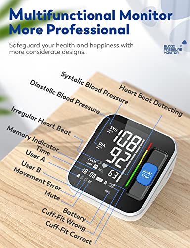 Atuder B23 Blood Pressure Monitors For Home Use Upper Arm thumb #4