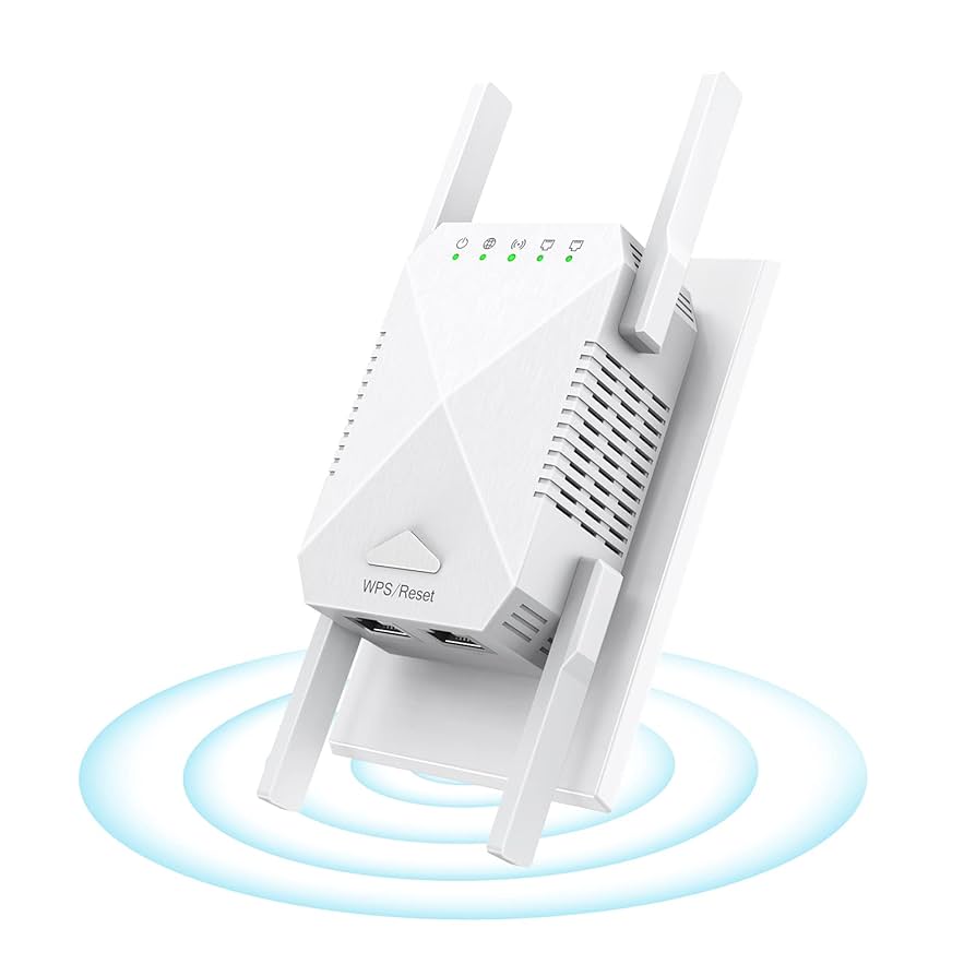 WHAT WE WANT WWW_EXTENSIONSIDEBAR 2本セット WiFi Extender Fastest WiFi Booster 1200Mbps Dual Band (5GHz