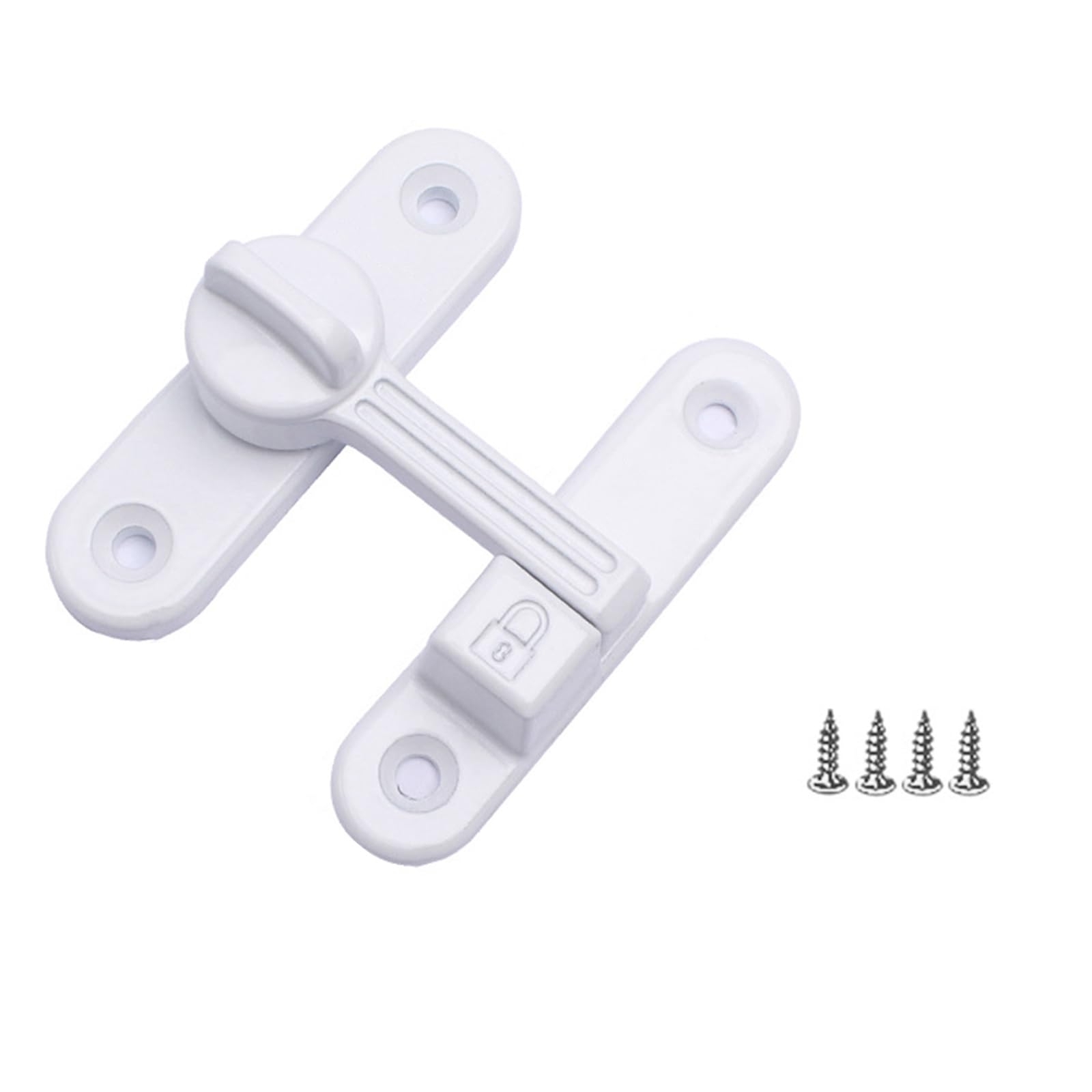 Antitheft Barn Door 90/180 Degree Sliding Door Zincs Alloy Flipping Protect Hardware Sliding Barn