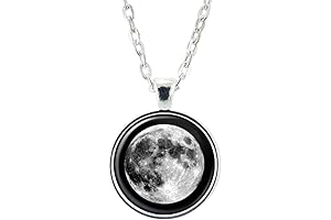 Custom Moon Phase Necklace: Capture Your Lunar Essence