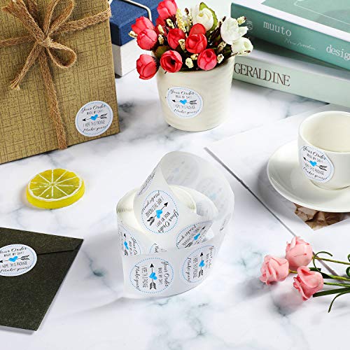 image for Zonon 500 Pieces Your Order Made My Day Stickers Decorative Business S
