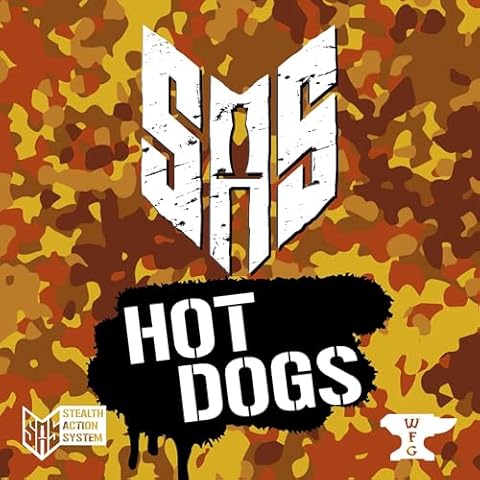 Word Forge Games: SAS Rogue Regiment - Hot Dogs Expansion - Strategy Board Game, WWII Stealth Action, Military Theme, Ages 14+, 1-4 Players, 60 Min Cover