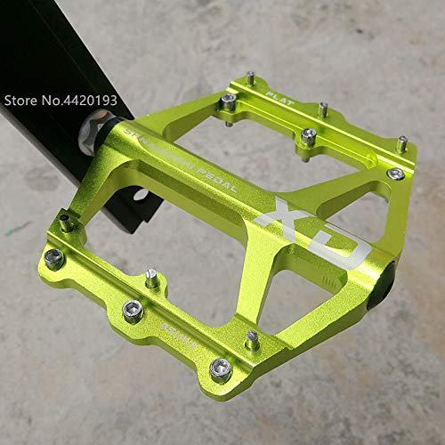 Pedale Fahrrad MTB Fahrradpedale Fahrradpedale 9/16 Zoll Spindel Universal Cycling Pedale CNC Aluminiumlegierung Leichtes Fahrradpedale Fahrradpedale (Color : Purple)
