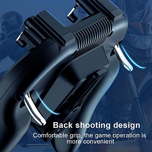 Alician H12 Mobile Gamepad ABS+Zinc Alloy with Semiconductor Cooling Shooting Game Artifact for Phones Built-in Battery Version - Thumbnail 7