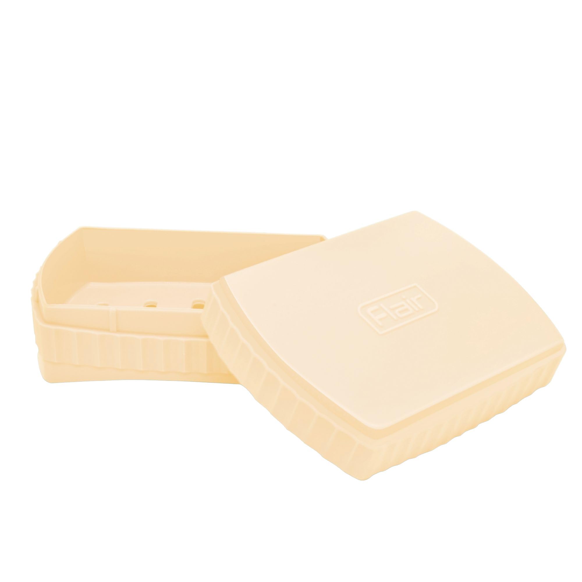FLAIR Estella Soap Case – Stylish, Reusable & Durable Soap Box for Bathroom & Shower Use (Beige)-image-33