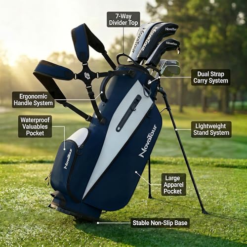 NovaTour Lightweight Golf Stand Bag