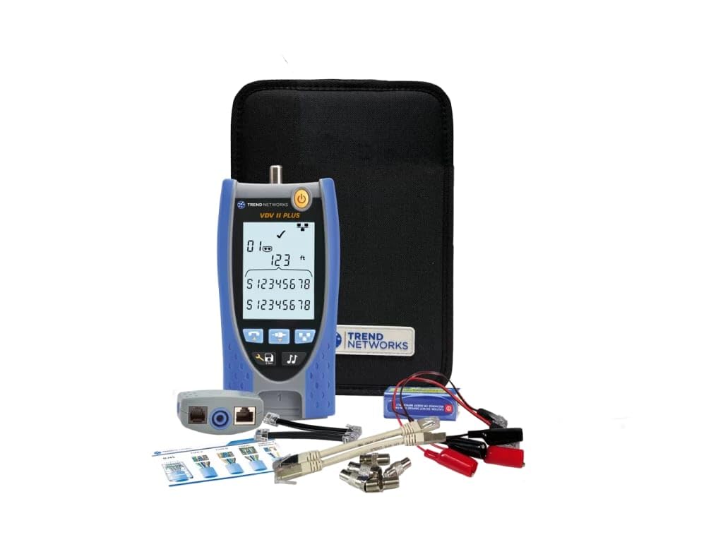 Sponsored Ad - TREND Networks | R158008 | VDV II Plus | Cloud Connected | Voice, Data and Video Cable Verifier | Copper Cable Tester | Advanced Wiremap & Troubleshooting Tool