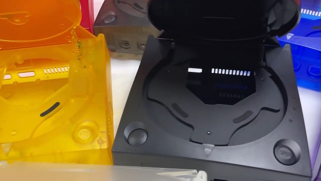 Hzxkqmil Replacement Shell for SEGA Dreamcast DC Retro Video Game Console, Plastic Housing Case Accessories for Dreamcast DC, Black - Sega Dreamcast - Very Good - Used Accessory - Image 5