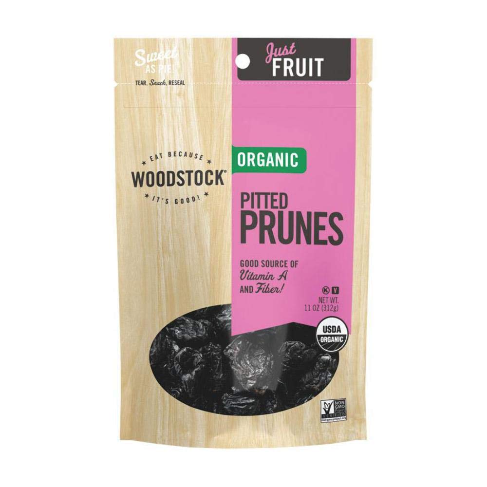 Woodstock Prunes Organic, 11 oz
