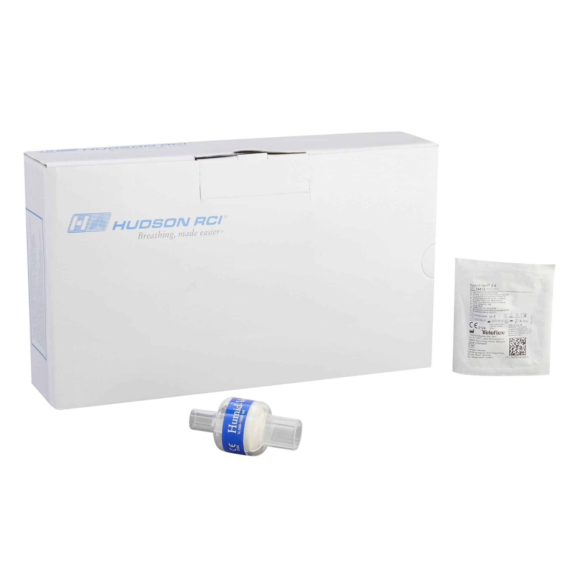 Teleflex LLC Humid-Vent 2S Heat Moisture Exchanger Each of 1