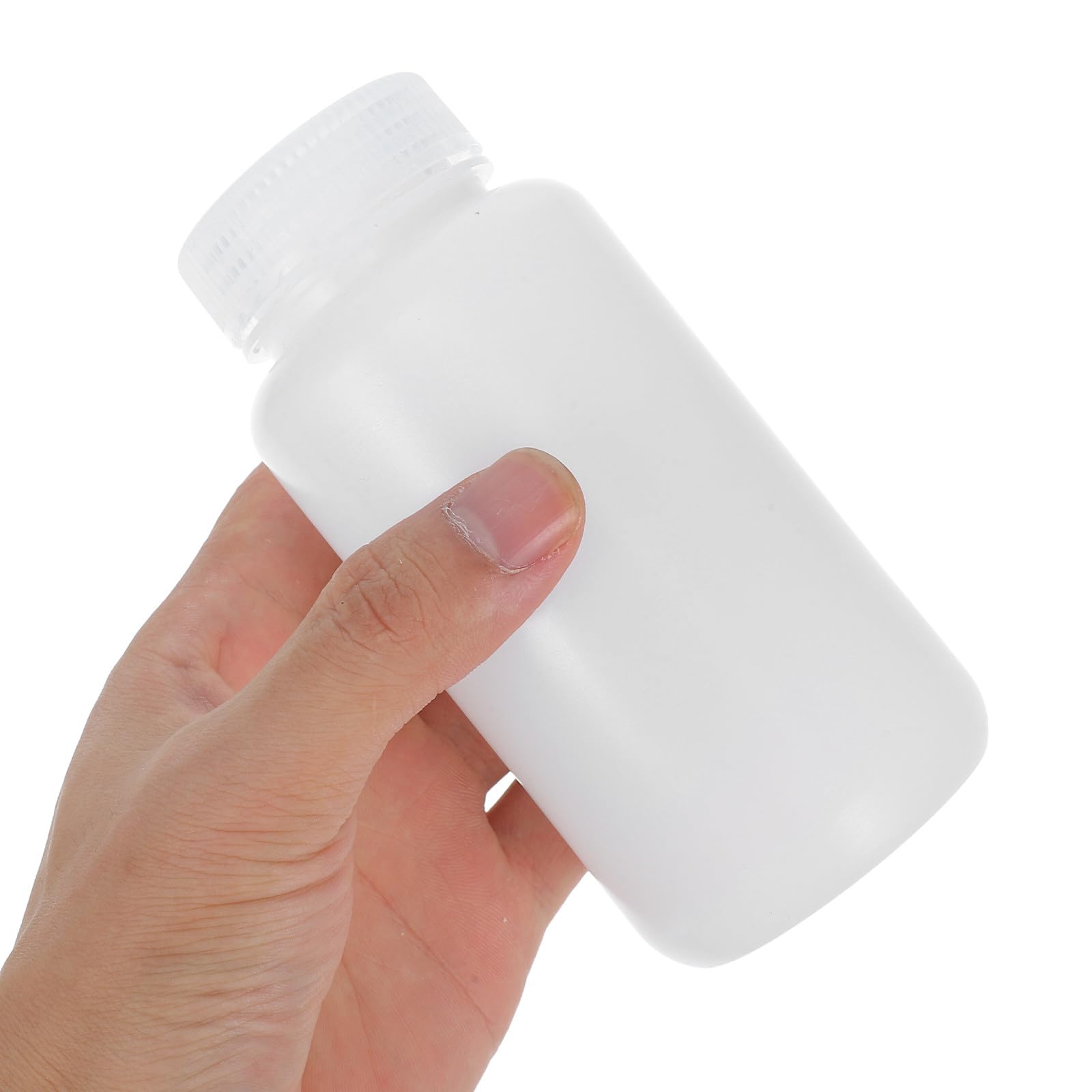 SHERCHPRY Bottiglia Reagente Plastica Bianca 250ml 12 Pezzi Hdpe