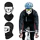 2 Stk Sturmhaube Motorrad Sommer,Ghost Maske,Totenkopf Maske,Skelett Mask,Skull Gesichtsmaske,Balaclava Halloween Vollgesichtsmaske Herren,Skeleton Horrormaske,Atmungsaktiv Skelettmaske für Winddichte