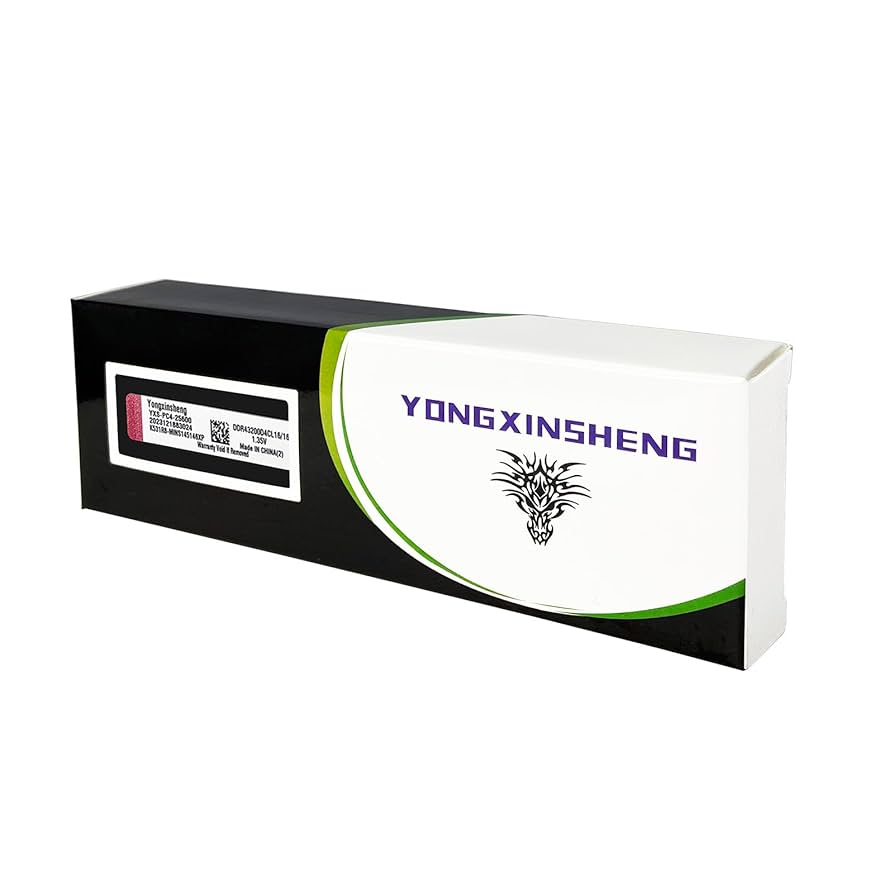 Yongxinsheng DDR4 3200MHz 32GB Kit (16GBx2) Desktop RAM PC4