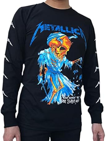 Amazon | [GOLDEN ROCK T] Metallica メタリカ 長袖 ロングT