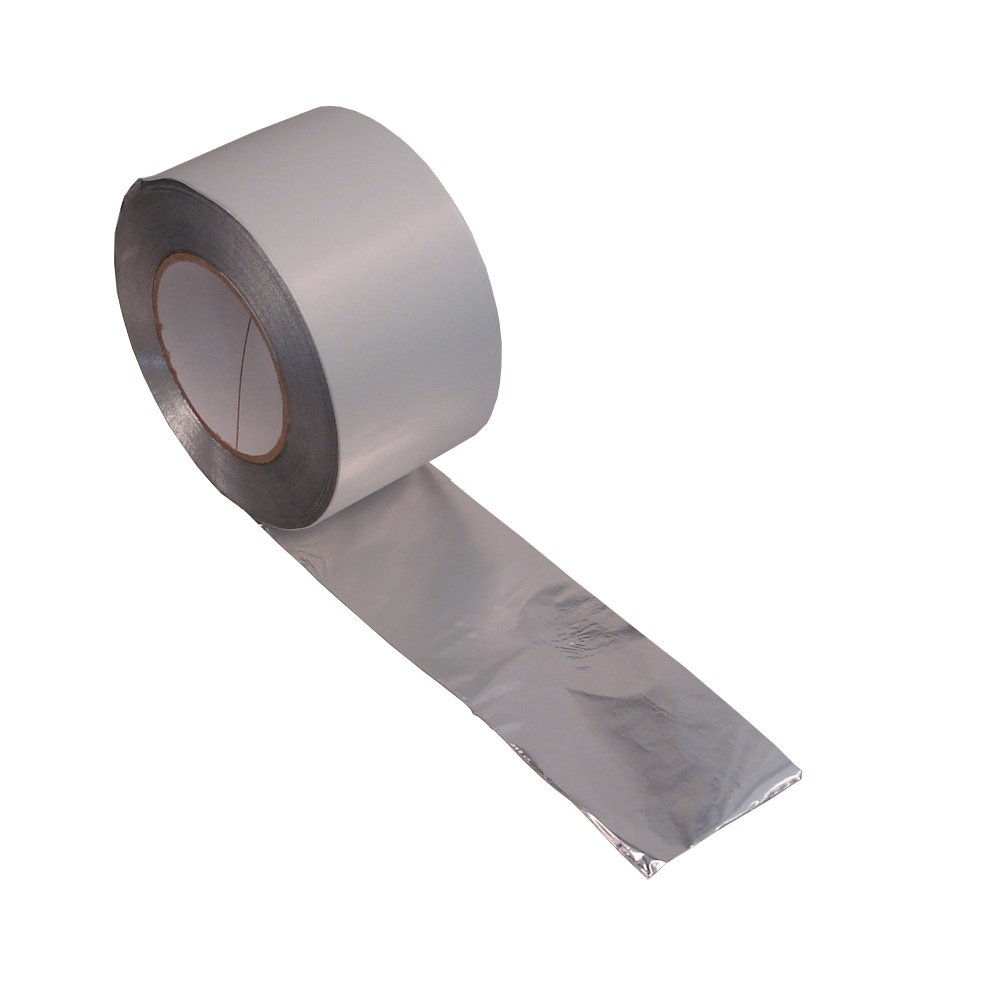 4 x Aluminio cinta adhesiva 75 mm x 100 m B1