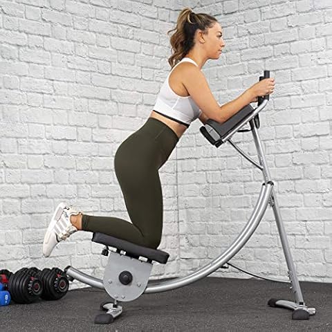 XtremepowerUS Ultimate Core Workout Fitness Exercise Machine, Abdominal Exercises, Core Strength, Glute Trainer, Crunch Workouts, Exercise Equipment Cover