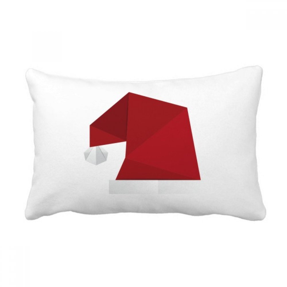 Coussin lombaire origami de Noël multicolore 40x60 cm pour canapé