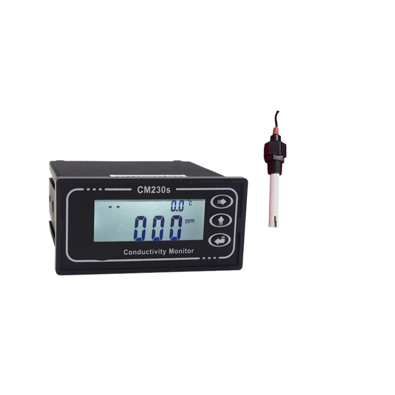 Medidor de conductividad Medidor de conductividad CM-230S, medidor de conductividad en línea, Instrumento TDS, medidor de CE, electrodo de conductividad, reemplazo de Agua Pura.