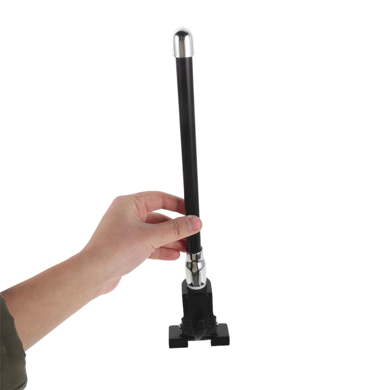 MAGICLULU Antena Decorativa para Coche y Camión 36 Cm de Metal Resistente Corrosión, Antena Ficticia para Radio de Techo Automotriz, Accesorio para Exteriores Compatible SUV y Motocicletas