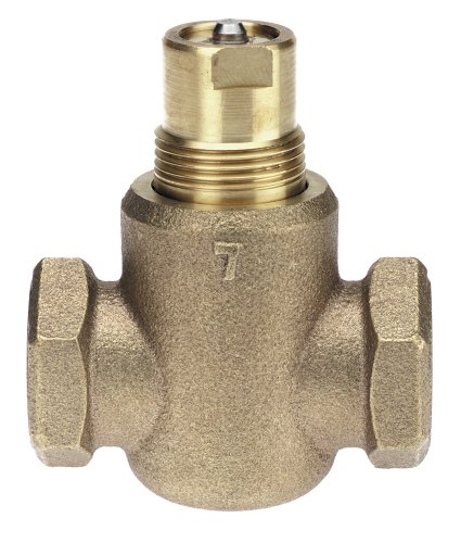 Siemens 599-02034 1.0-Cv Flow Rate Normally Open 2-Way Terminal Unit Valve, 1/2-Inch