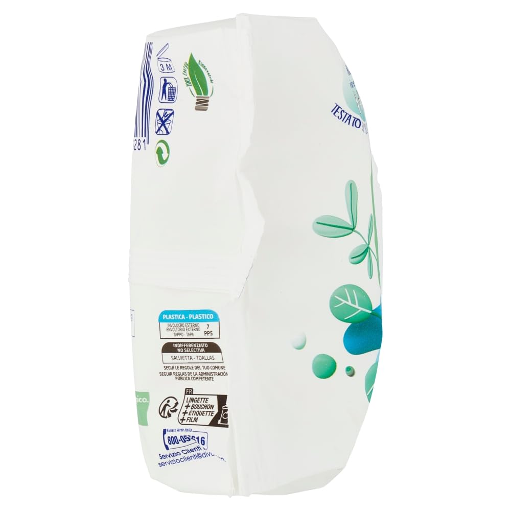 Fria Baby Sensation Acqua Pura Salviette per Cambio Pannolino, 98% Acqua Purificata, 70 Salviette