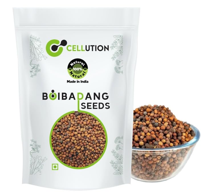 CELLUTION Baibadang Seeds - 100gm Vaividang Seed/Embelia Ribes/Baividang/Vavding/Baibidang/Vidanga/Baividang (100 Grams)
