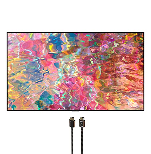 Samsung 55-Inch Class Qled Q80B Series - 4K Uhd Direct Full Array Quantum Hdr 12X Smart Tv With Alexa Built-In With An Austere 3S-4Khd2-2.5M Iii Series 4K Hdmi 2.5M Cable (2022) #TOP14
