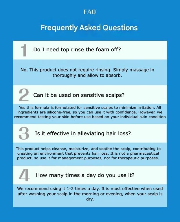 Miniatura 8 de Biomed Professional Italia Repair Scalp Bubble Tick Foam - Espuma, para pérdida de cabello y crecimiento del cabello, tratamiento para