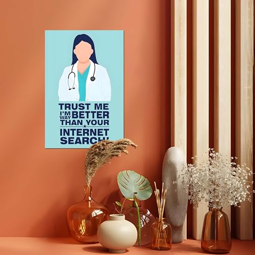 Image of Clinic Posters for Wall | Hospital Posters for Wall Art | Wall Posters for Dental, Eye Hospital, Orthopedic, Baby Clinic | Clinic Stickers for Room Decor | Hospitals Related Wall Decor Items