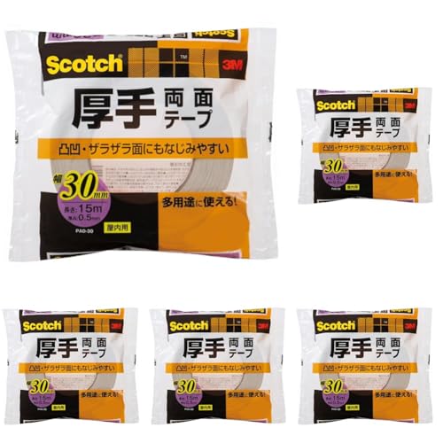 3M ʃe[v  30mm 15m XRb` PAD-30 |X^[ ׃jA ʉ 炴 (× 5)