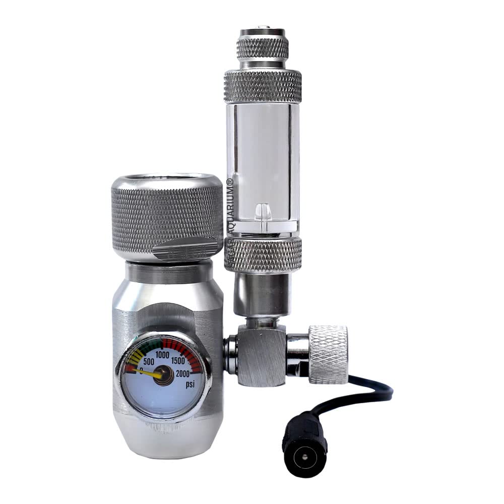 Sagar Aquarium Single Gauge CO2 Regulator Mini | Solenoid Valve | Bubble Counter (B09QQMRD45) Amazon Price History, Amazon Price Tracker