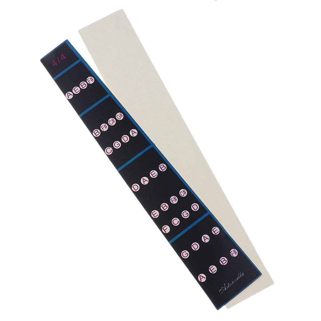 PAL MUSIC HOUSE Violin Fiddle Fingerboard Intonation Chart Stickers Fingering Labe, 4/4 Chart Sticker - Image 6 thumbnail