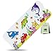 SilverRack Kinder Badewannenmatte 100x40 cm (Fische - RECHTS) - Antirutschmatte Badewanne BPA frei für Kinder und Babys - Duschmatte schimmelresistent & maschinenwaschbar - Badematte