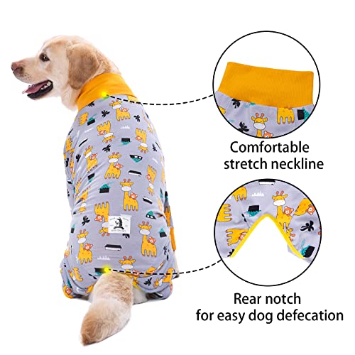 Axcimond Genesungsanzug für Hunde, postoperativ, Alternative zu Kegel-E-Kragen