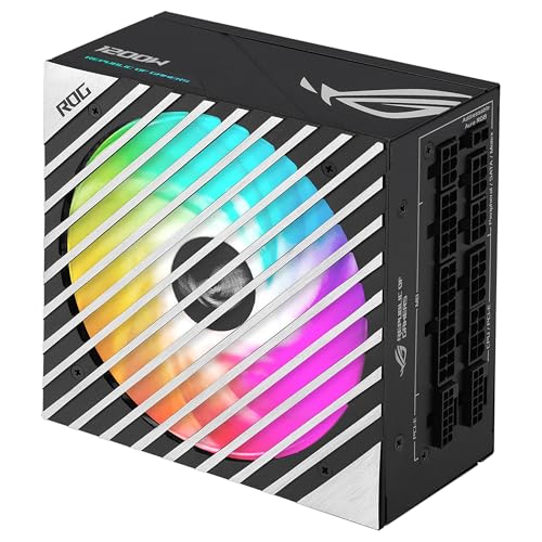 ASUS ROG Loki SFX-L 1200W Titanium - Fuente de alimentación Totalmente Modular, 80+ Titanium, Ventilador ARGB PWM de 120 mm, Aura Sync, Compatible con ATX 3.0, Compatible con PCIe 5.0 - imagen 15