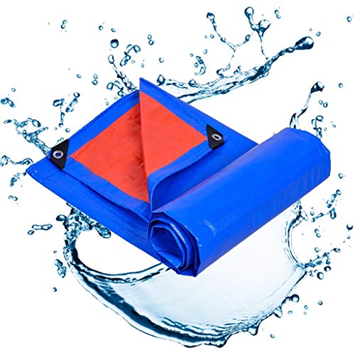 wasserdichte Plane Mit Ösen, Robuste Plane Abdeckplanen, Vielseitig Rip-Stop Plane Für Camping Für Balkon Boden Camping Pavillon Gartenmöbel