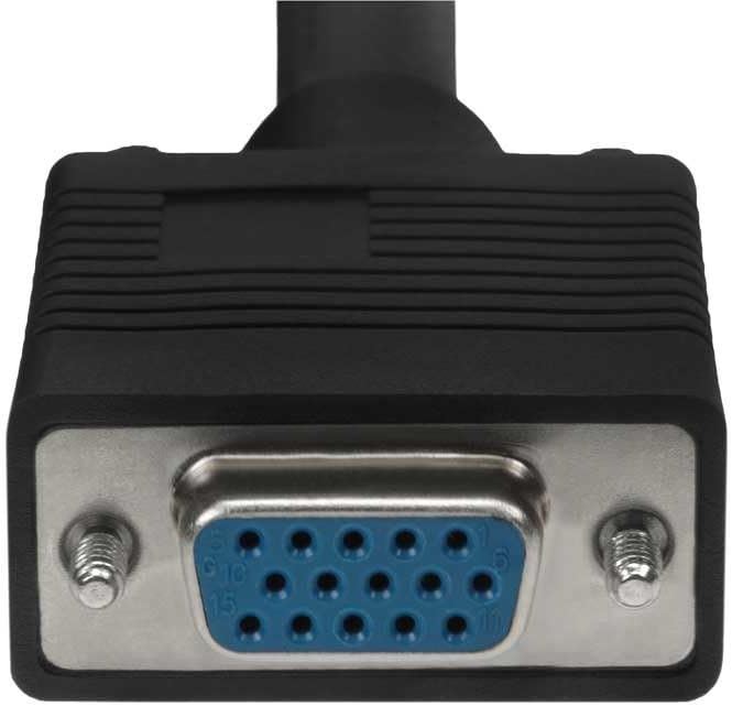 SF Cable, 75ft HD15 SVGA M/F Monitor Extension Cable with Ferrite Bead