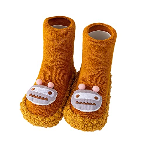 Infant Cute Cartoon Socks Shoes Soft Bottom Indoor Non Slip Warm Floor Socks Shoes Baby Shoes Baby Walking Shoes